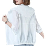 Campera Liviana Mujer Anti-UV Protección Solar Secado Rápido