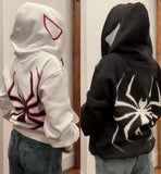 Hoodie Mujer Spiderman Hombre Araña