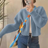 Cardigan Otoño Invierno Varios Colores Talle Unico