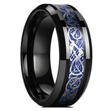 Anillo Dragon Celta - 21 Colores Acero Inoxidable