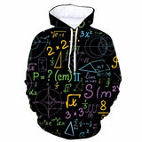 Hoodies Estampadas Ciencia Matematica Unisex