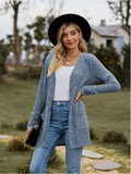 Saco Mujer Rayas Manga Larga con Botones Estilo Casual Elegante