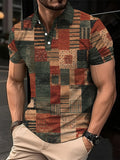 Camisa Polo.  Camisas estampadas a cuadros.