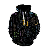 Hoodies Estampadas Ciencia Matematica Unisex