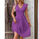 Vestido de Encaje Primavera Verano
