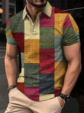 Camisa Polo.  Camisas estampadas a cuadros.