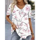(sólo 50 en Promo!) Camiseta Remera en V Cartoon 3d Women's