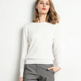 XAO Sweater Cachemir Cuello Redondo Slim (solo 50 en promo)