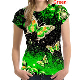 Remeras con estampados de mariposas