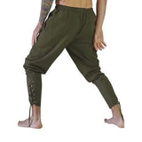 Pantalones Babucha Hombre con tobillos estilo corset