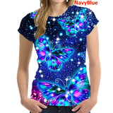 Remeras con estampados de mariposas