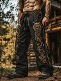 Pantalones Ligeros Playa Estampados Hombre