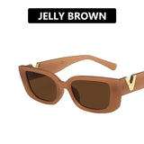 (85% off) Gafas de sol rectangulares retro para mujer - Solo 50 promo