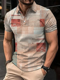 Camisa Polo.  Camisas estampadas a cuadros.