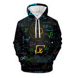 Hoodies Estampadas Ciencia Matematica Unisex