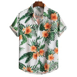 Camisa Hawaiiana Hombre Unisex Estampados Flores
