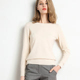 XAO Sweater Cachemir Cuello Redondo Slim (solo 50 en promo)
