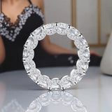 Anillo Rueda de Cristal Zircon - Lujo Minimalista