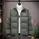 Campera Inflada Hombre Abrigada Impermeable Estilo Bomber
