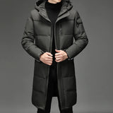 Campera parka de Pluma Hombre
