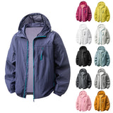 Campera Hombre UPF50+ Rompeviento con Capucha Verano