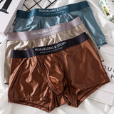 Pack de 3 Boxers tipo seda varios colores Hombre
