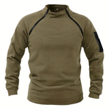 Sudadera Tactica con Cierres Hombre Varios Colores