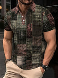 Camisa Polo.  Camisas estampadas a cuadros.
