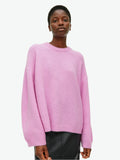 Suéter Oversize - Cuello Redondo y Mangas Farol