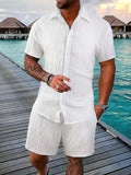 Conjunto Camisa y Shorts Hombre Varios Colores