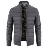 Cárdigan de lana para invierno. Chaqueta para hombre.