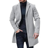 XAO Tapado Hombre Cuello Volcado Estilo Business (50% off)