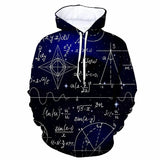 Hoodies Estampadas Ciencia Matematica Unisex