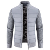 Cárdigan de lana para invierno. Chaqueta para hombre.