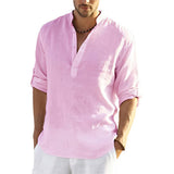 CAMISA LINO ALGODON CASUAL  (58% OFF !! - SÓLO 50 POR HOY)