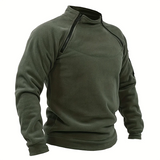 Sudadera Tactica con Cierres Hombre Varios Colores