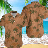 Camisa hawaiana para hombre. Camisa de playa con estampado de flores.