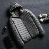 (sólo 50 en promo!) Campera Ultraliviana Pluma Hombre 56% off