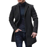 XAO Tapado Hombre Cuello Volcado Estilo Business (50% off)