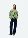 Suéter Oversize - Cuello Redondo y Mangas Farol