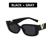 (85% off) Gafas de sol rectangulares retro para mujer - Solo 50 promo
