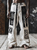 Pantalones Ligeros Playa Estampados Hombre