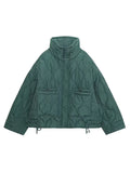 Campera Acolchada Cuello Alto