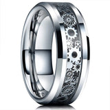 Anillo Dragon Celta - 21 Colores Acero Inoxidable