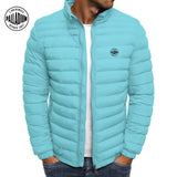 Campera Hombre Plumas Abrigada Casual Invierno