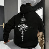 Campera Hoodie Rosa de los Vientos