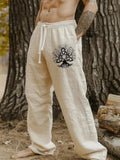 Pantalones Ligeros Playa Estampados Hombre
