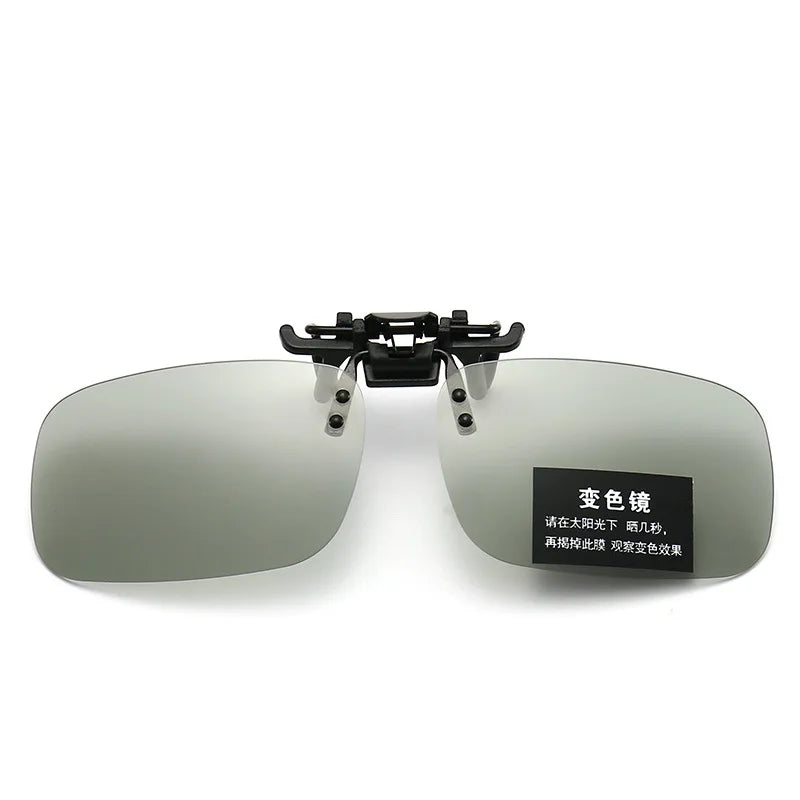 Polarized Unisex Clip on Sunglasses for Myopia Glasses  Outdoor/Driving/Fishing