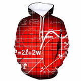 Hoodies Estampadas Ciencia Matematica Unisex