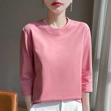 Camisetas manga larga en 15 colores